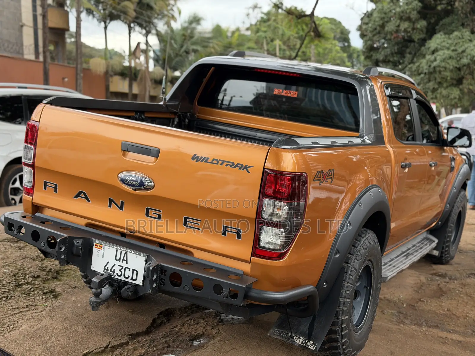 Ford Ranger Wildtrak 2017 Gold