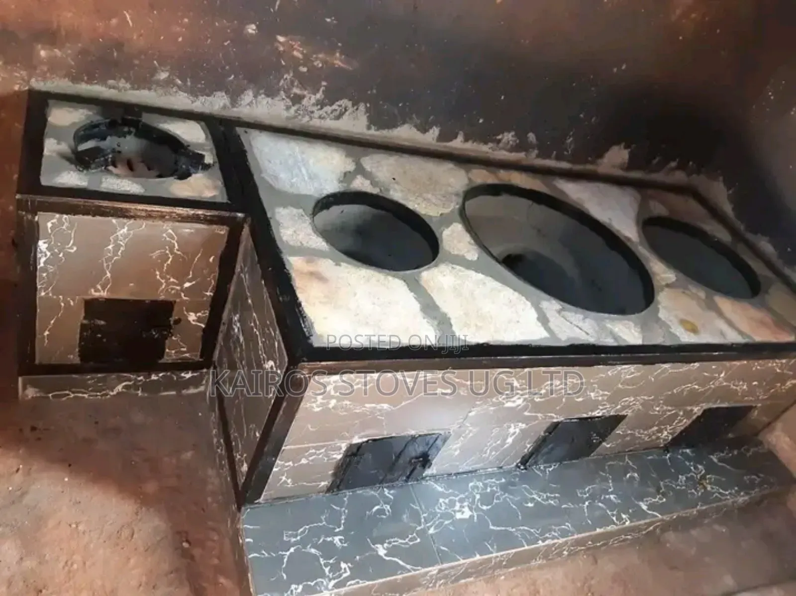 Modernized Energy Saving Cooking Stove for Firewood and Charcoal
