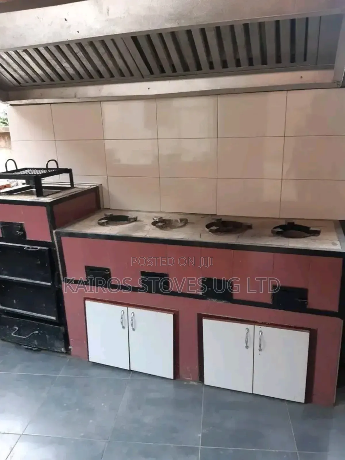 Energy Saving Stove With an Oven and Grill