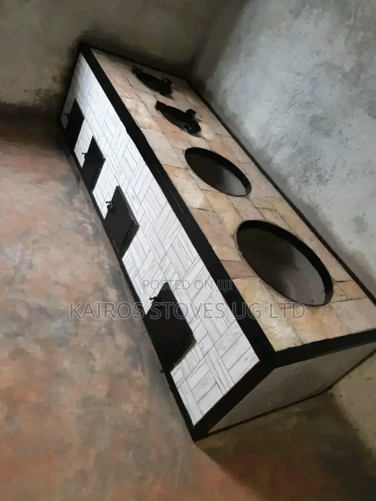 Combination of Firewood and Charcoal Stove