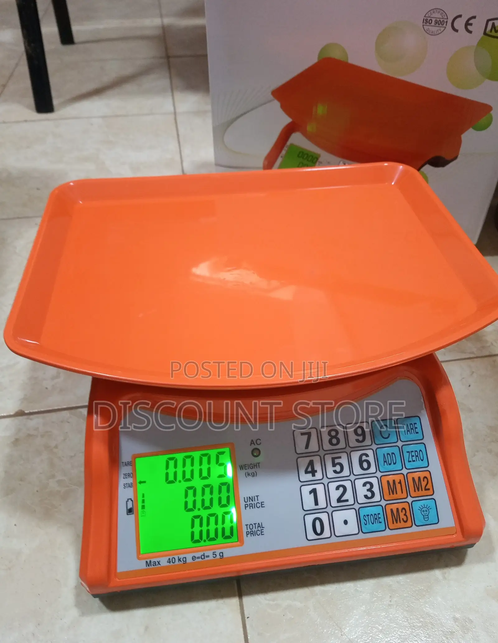 Shop Pricing Weighing Scale 40kg Weigh Digital Weighing Scale