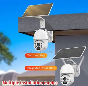 1080p Q3 Solar Wifi PTZ Camera, Hd, Ip66, Waterproof, Ubox App Control