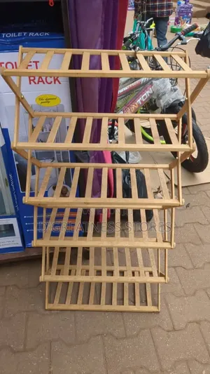 Wooden Shoe Rack