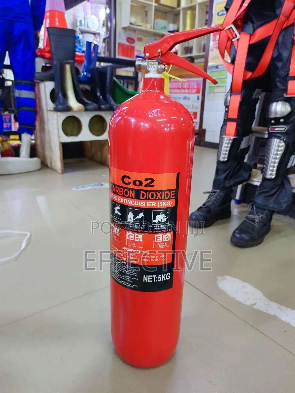 5kg Co2 (Carbon Dioxide) Fire Extinguisher.