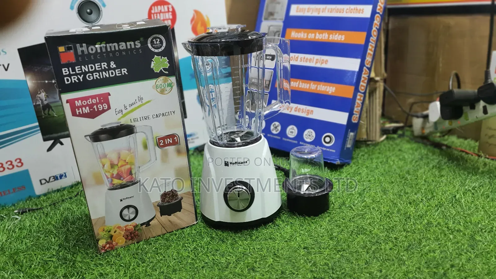 Hoffmans Blender Hm-199 1.6litrs