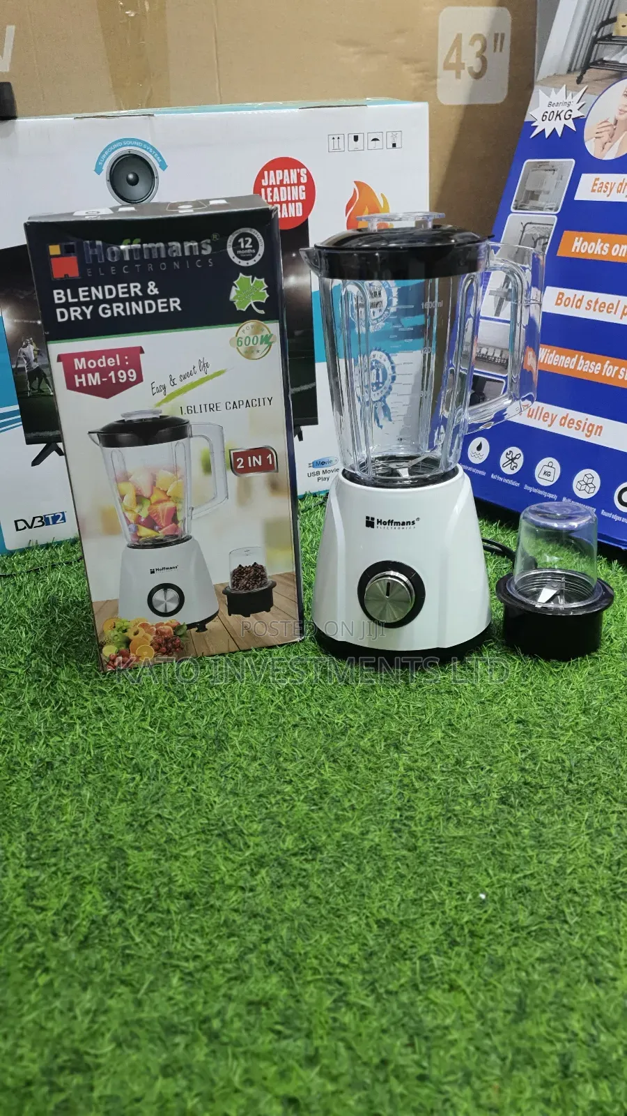 Hoffmans Blender Hm-199 1.6litrs