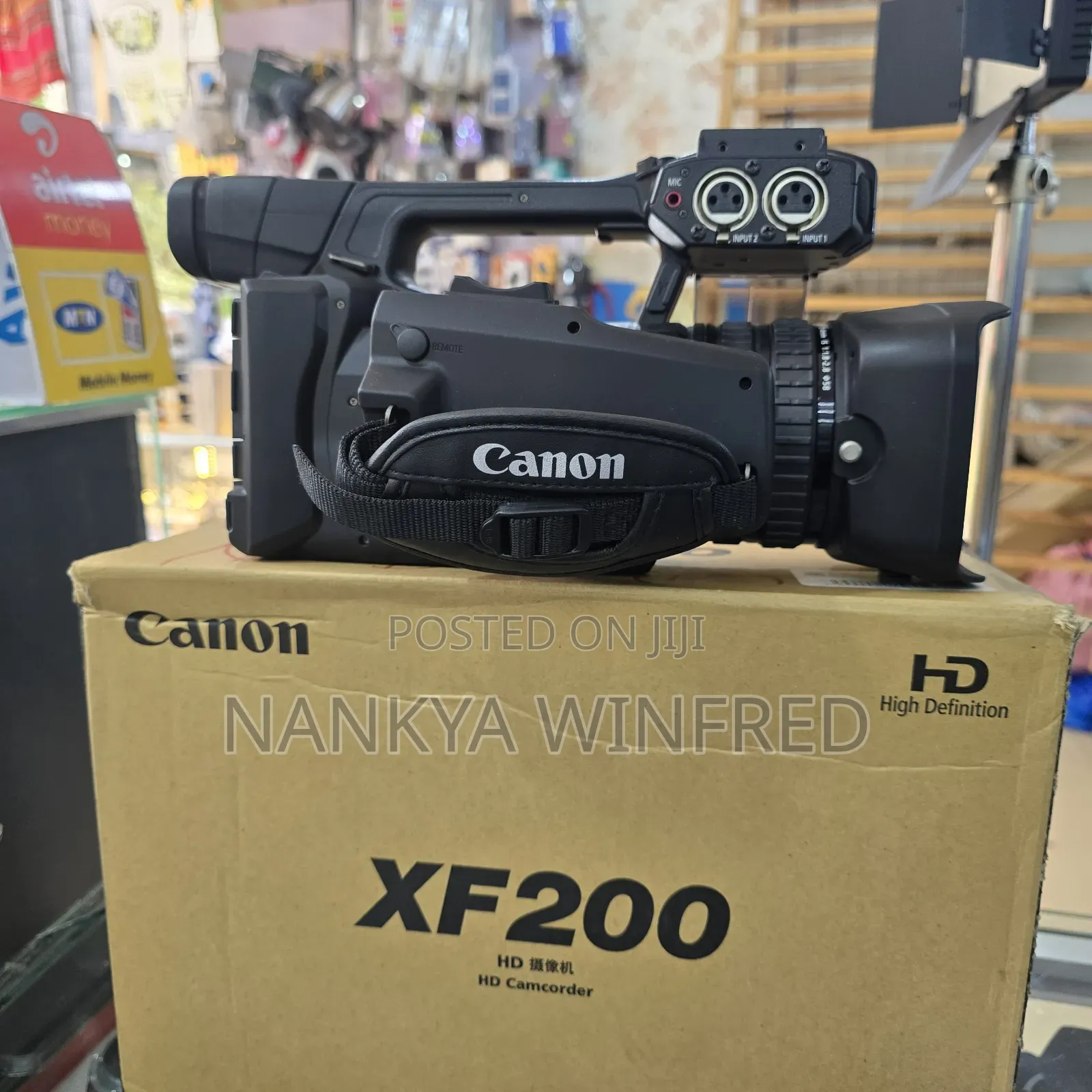 Canon Xf 200 Video Camera