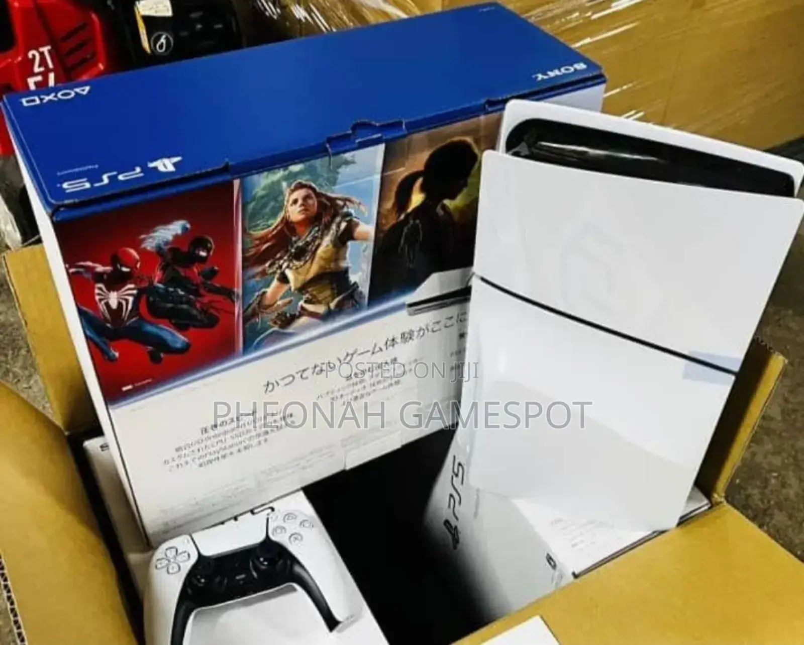 Slightly Used Ps5 Slim With Fc26 and 2 Controllers