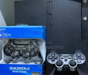 Ps3 Slim: 2 Controllers, All Accessories, 15 Games to Play Now.