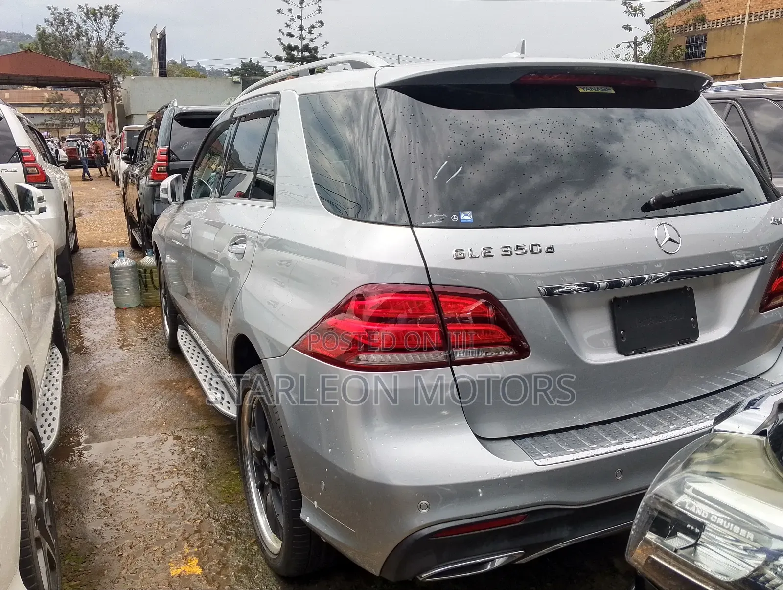 Mercedes-Benz GLE-Class GLE 350d 4MATIC 2016 Silver