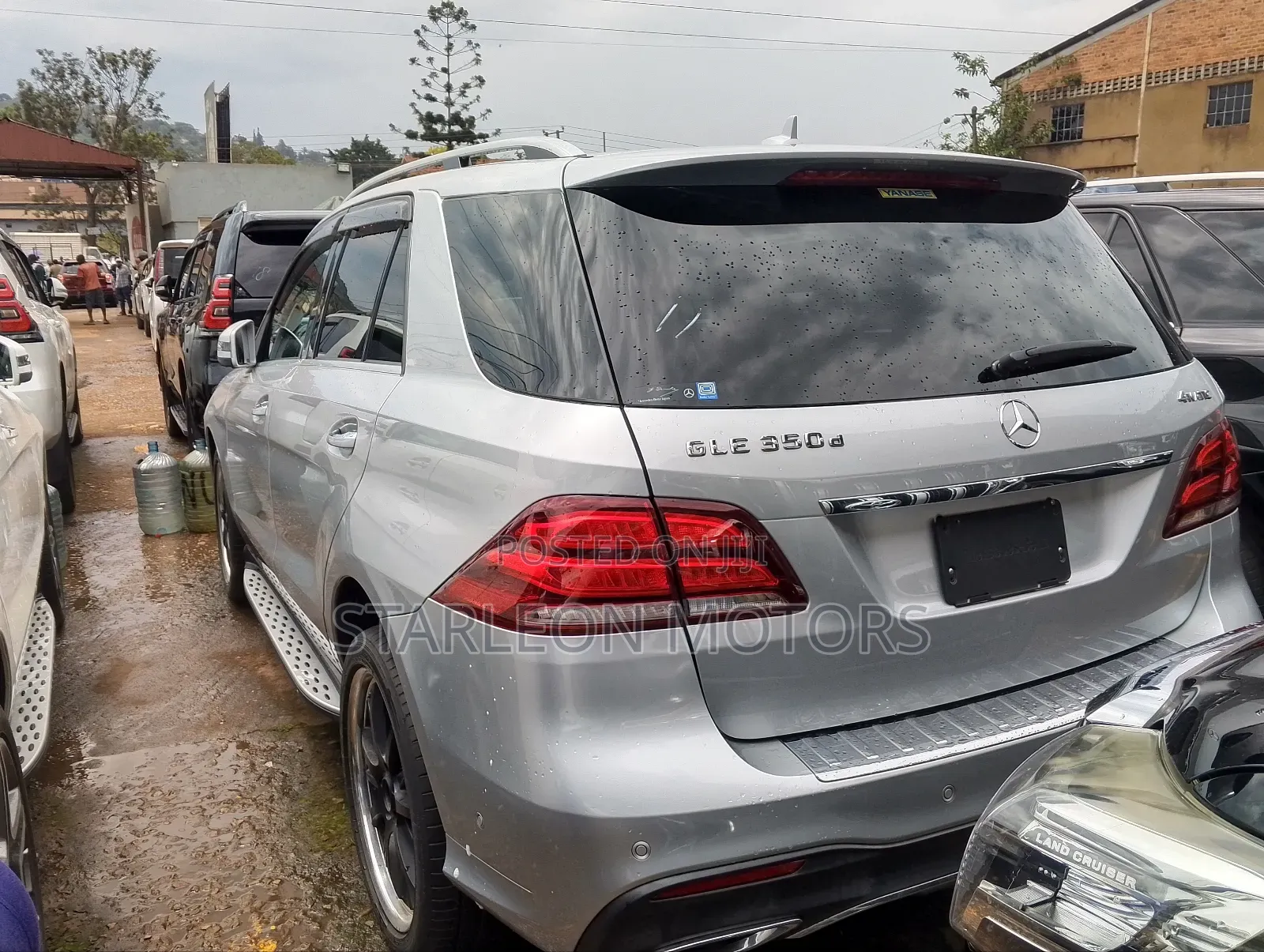 Mercedes-Benz GLE-Class GLE 350d 4MATIC 2016 Silver