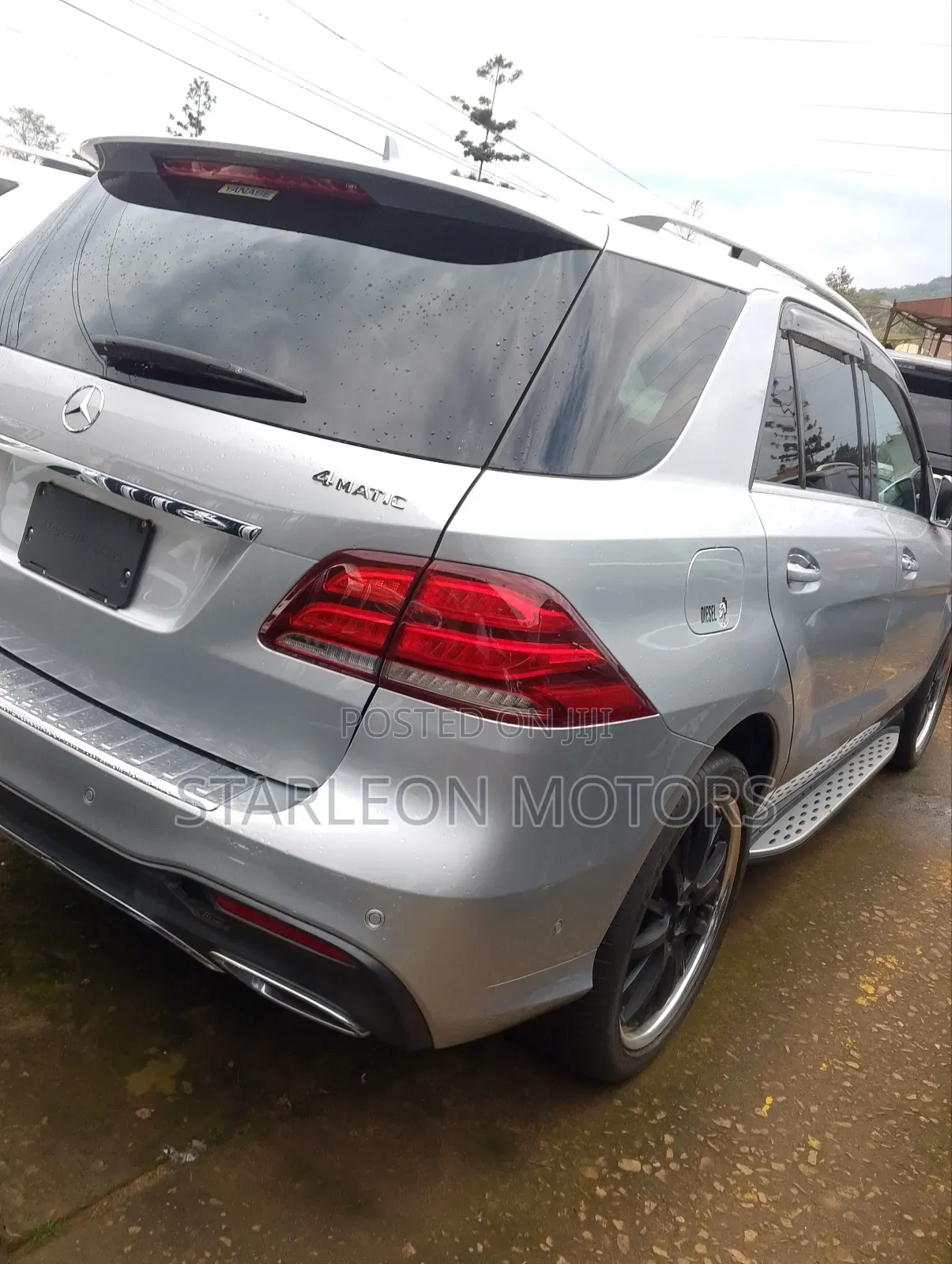 Mercedes-Benz GLE-Class GLE 350d 4MATIC 2016 Silver