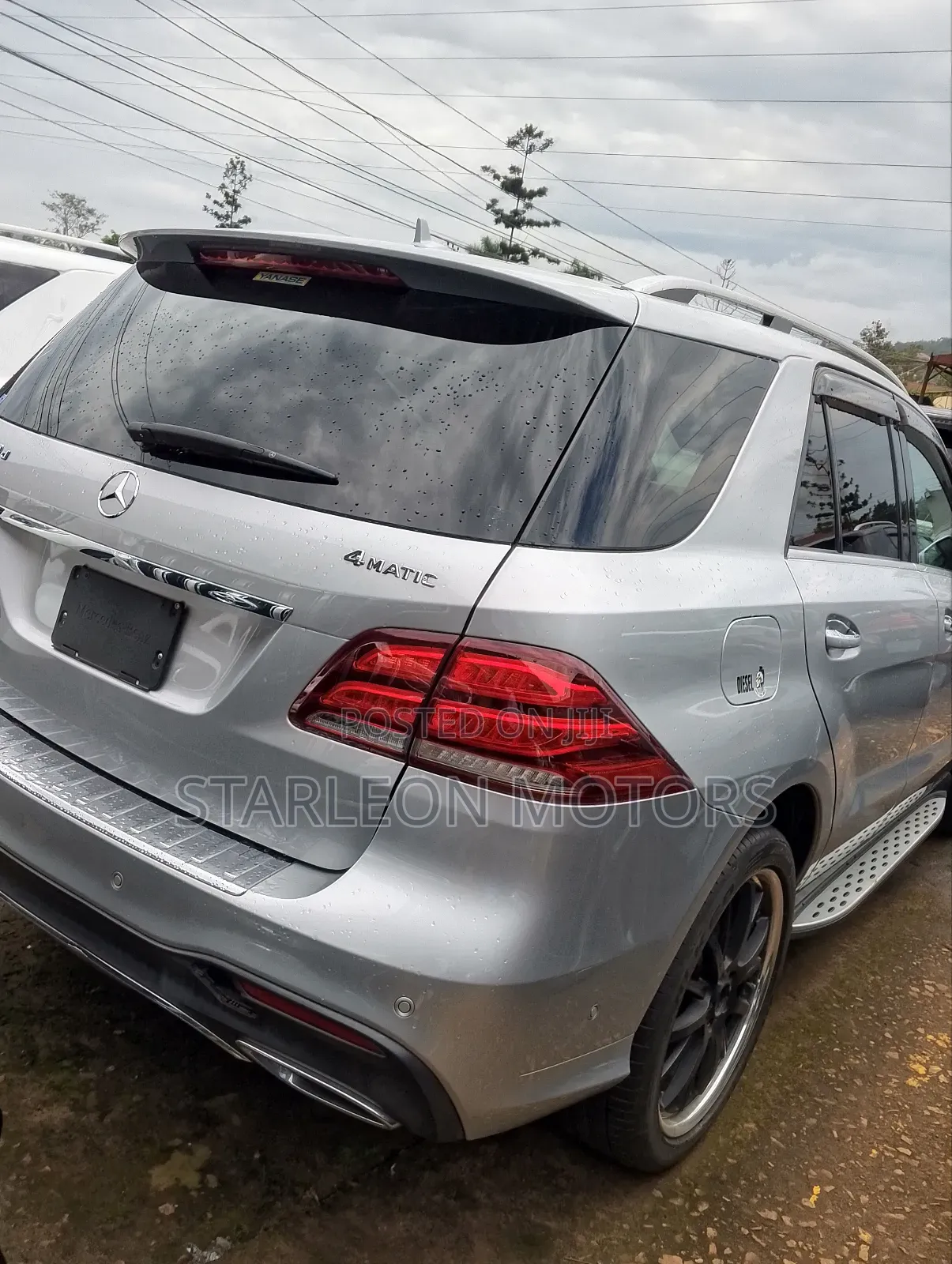 Mercedes-Benz GLE-Class GLE 350d 4MATIC 2016 Silver