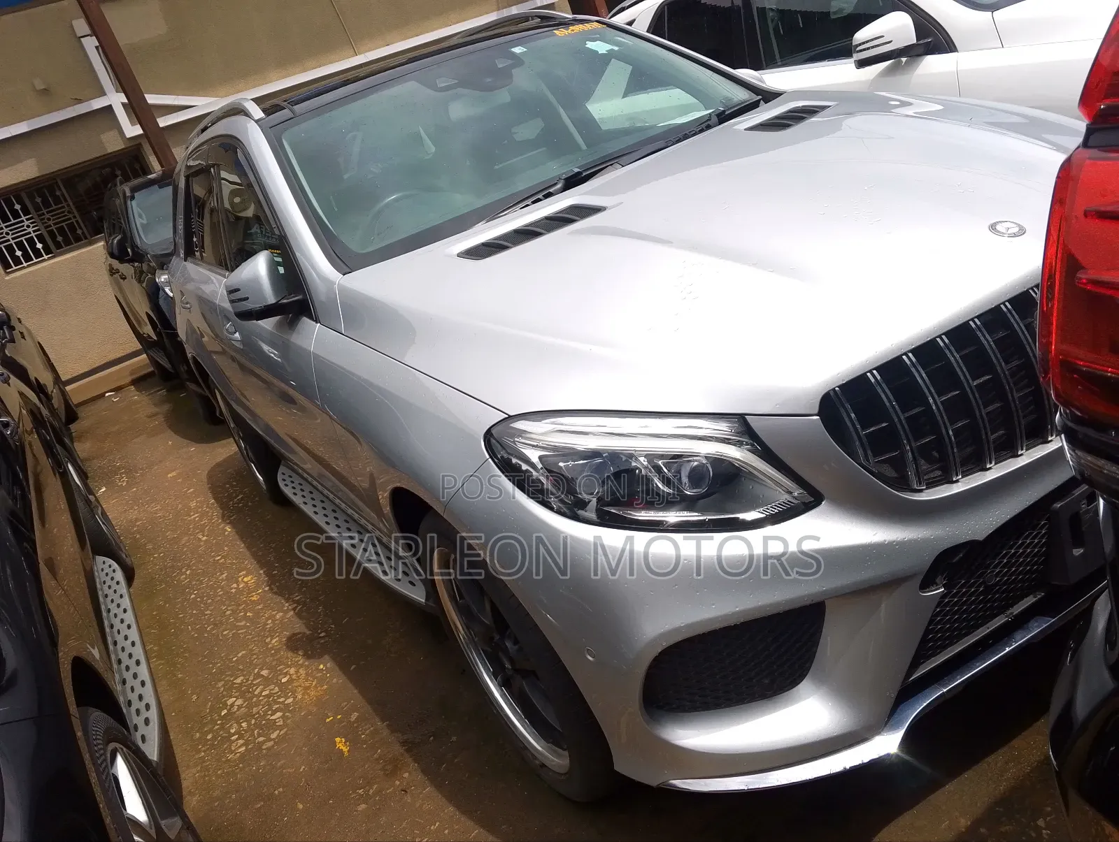 Mercedes-Benz GLE-Class GLE 350d 4MATIC 2016 Silver