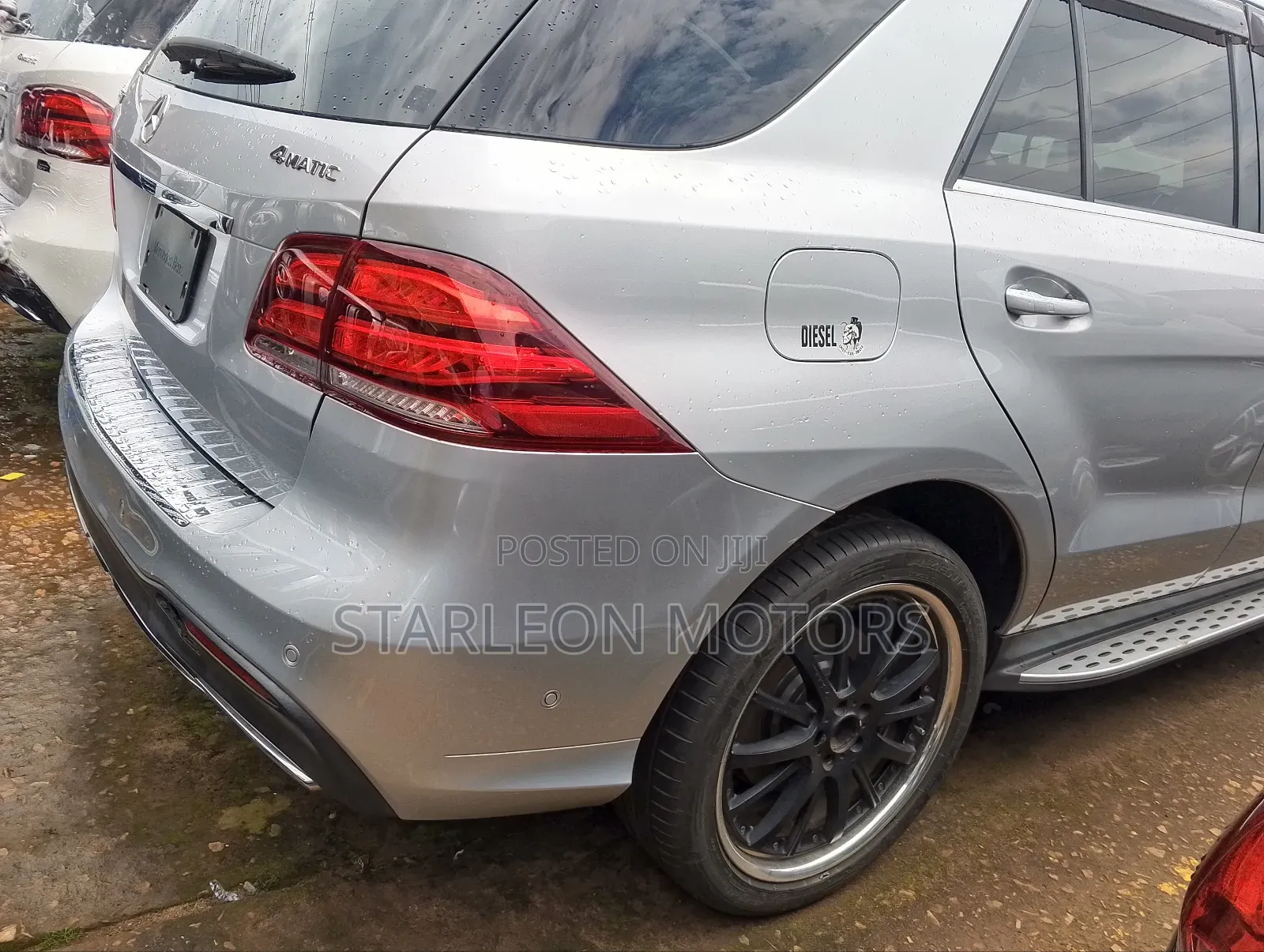 Mercedes-Benz GLE-Class GLE 350d 4MATIC 2016 Silver