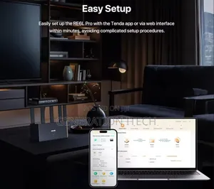 Router Tenda Wifi 7 Te6l Pro Be5100 Double Bande Gigabit 5g