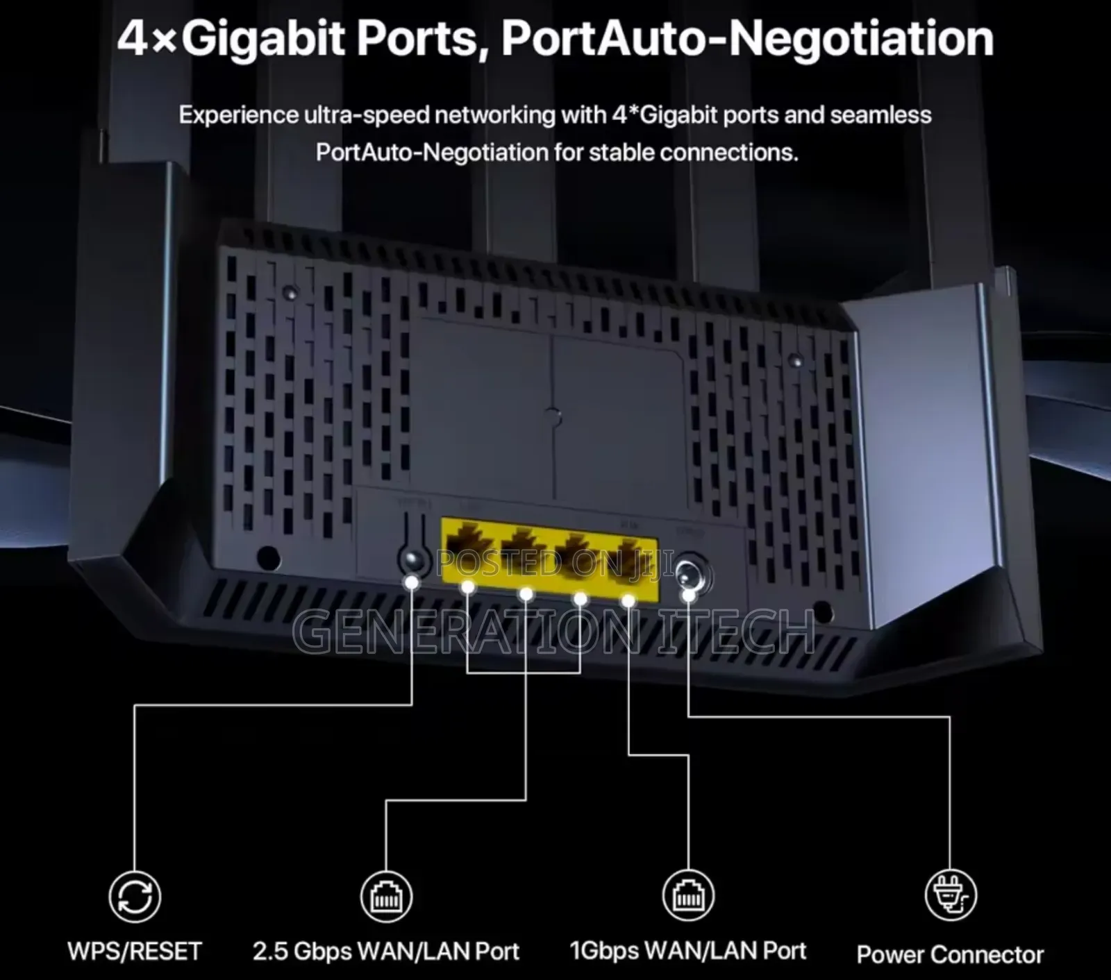 Router Tenda Wifi 7 Te6l Pro Be5100 Double Bande Gigabit 5g