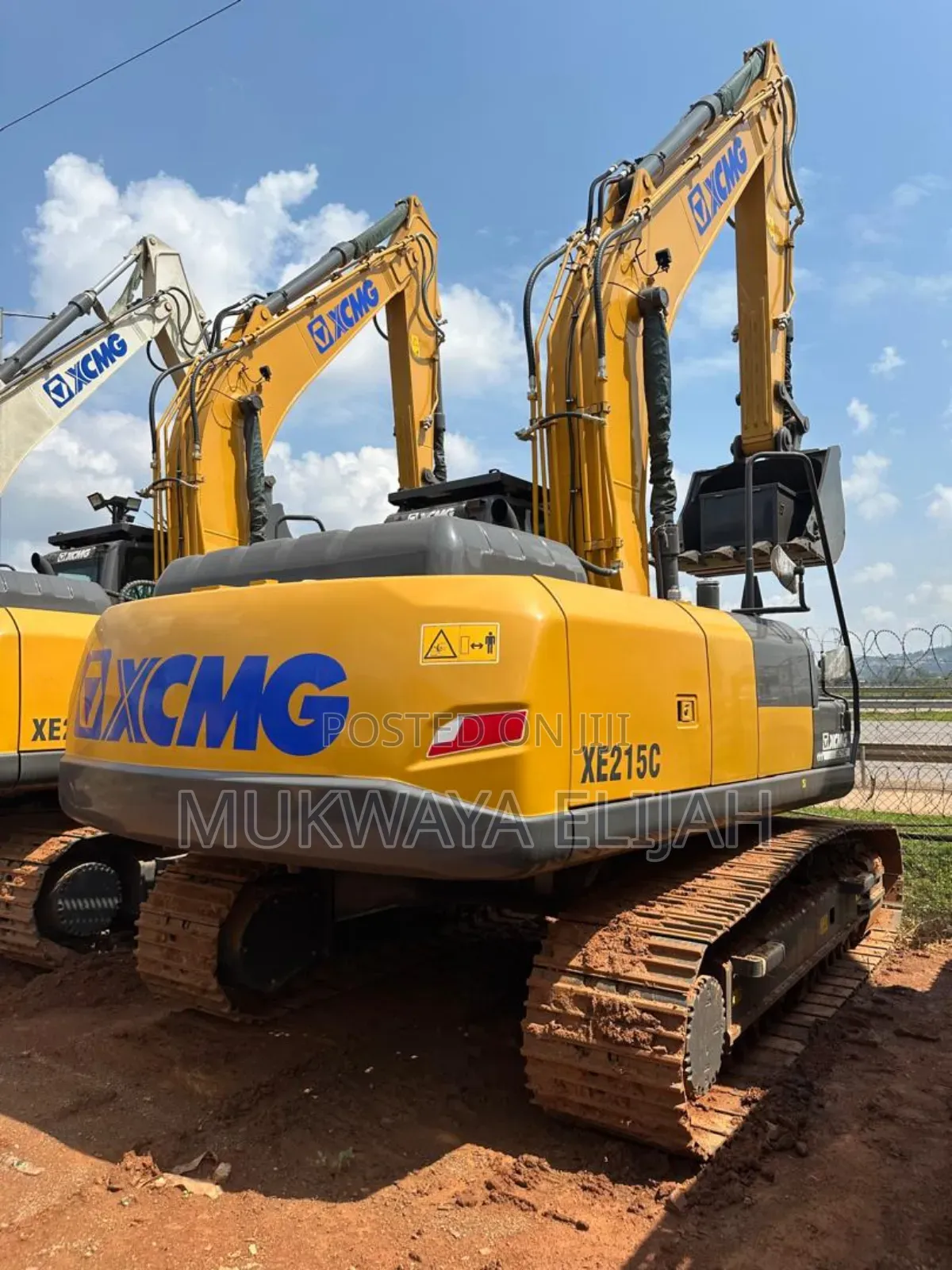 Excavators and Backhoes