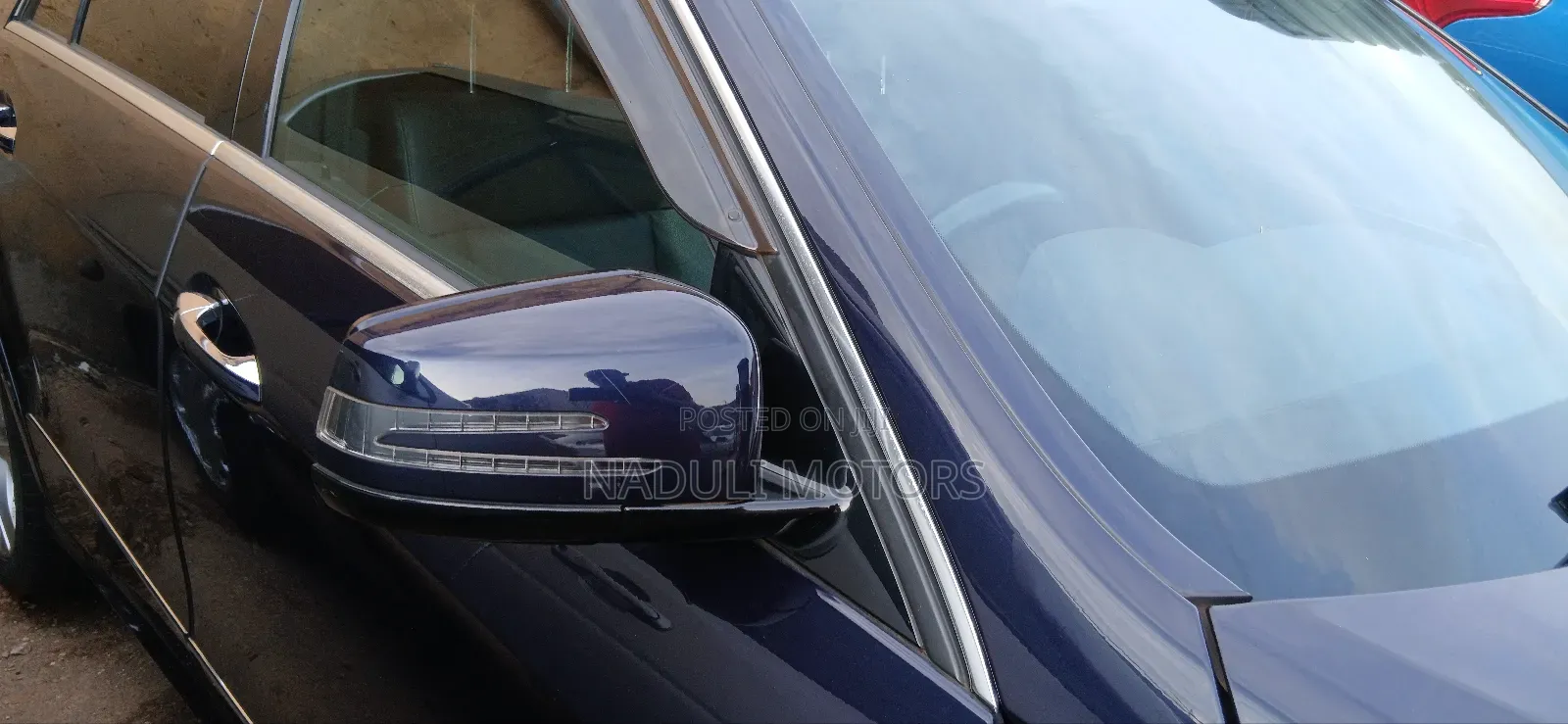 Mercedes-Benz E350 2015 Blue