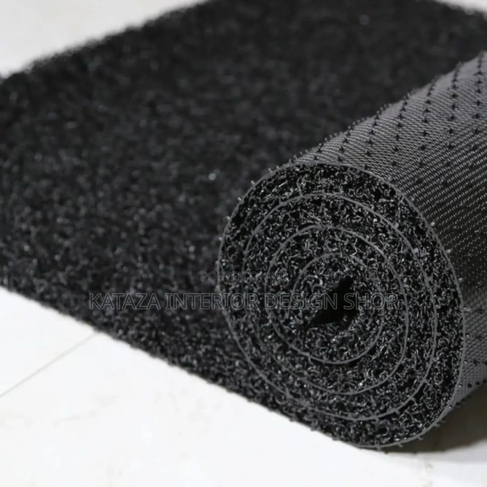 Real Quality Black Grass Carpet