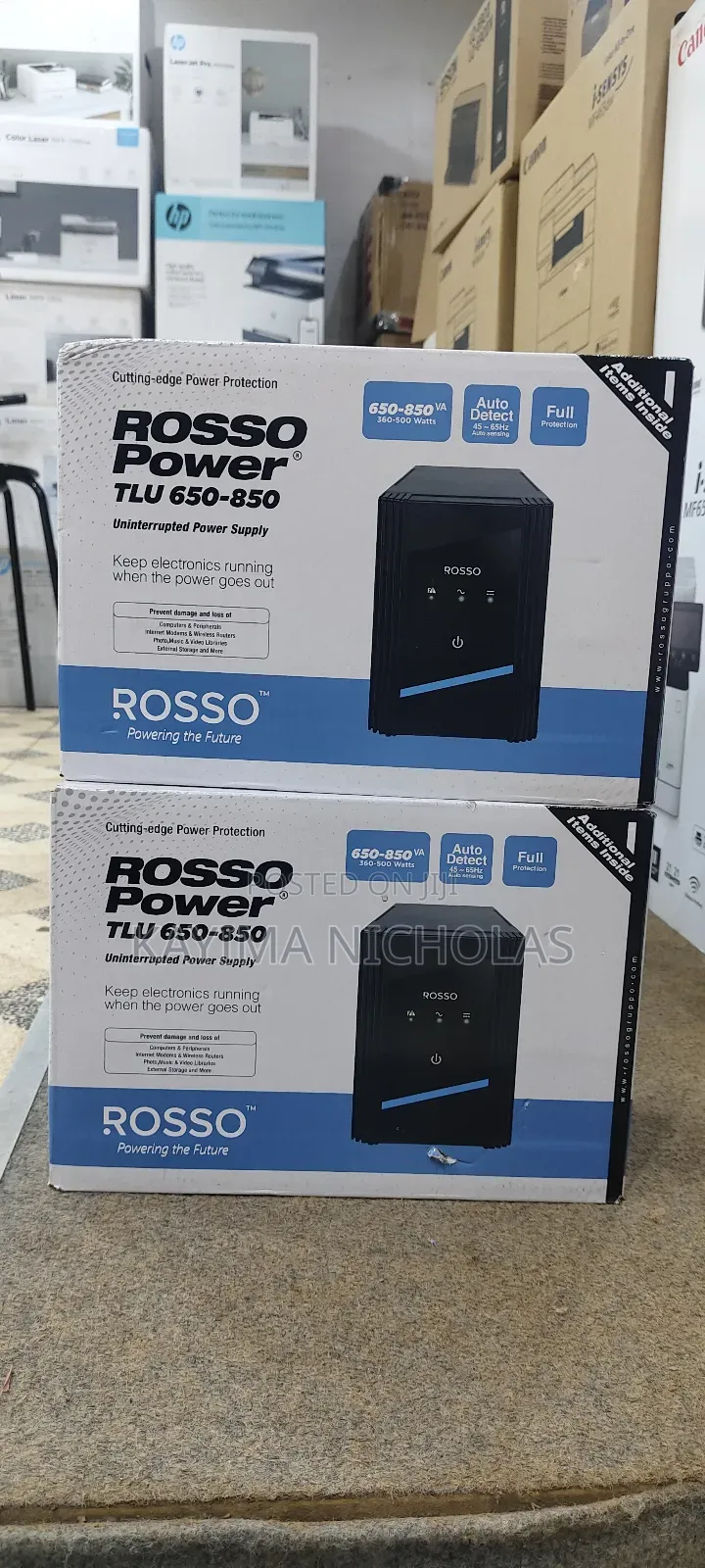Backup Ups 850va Rosso