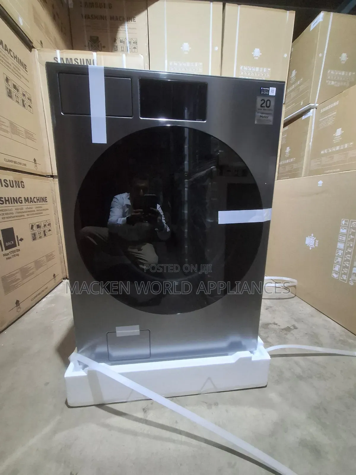 Washer and Dryer 22/11kg Samsung Wd90f22bsnq