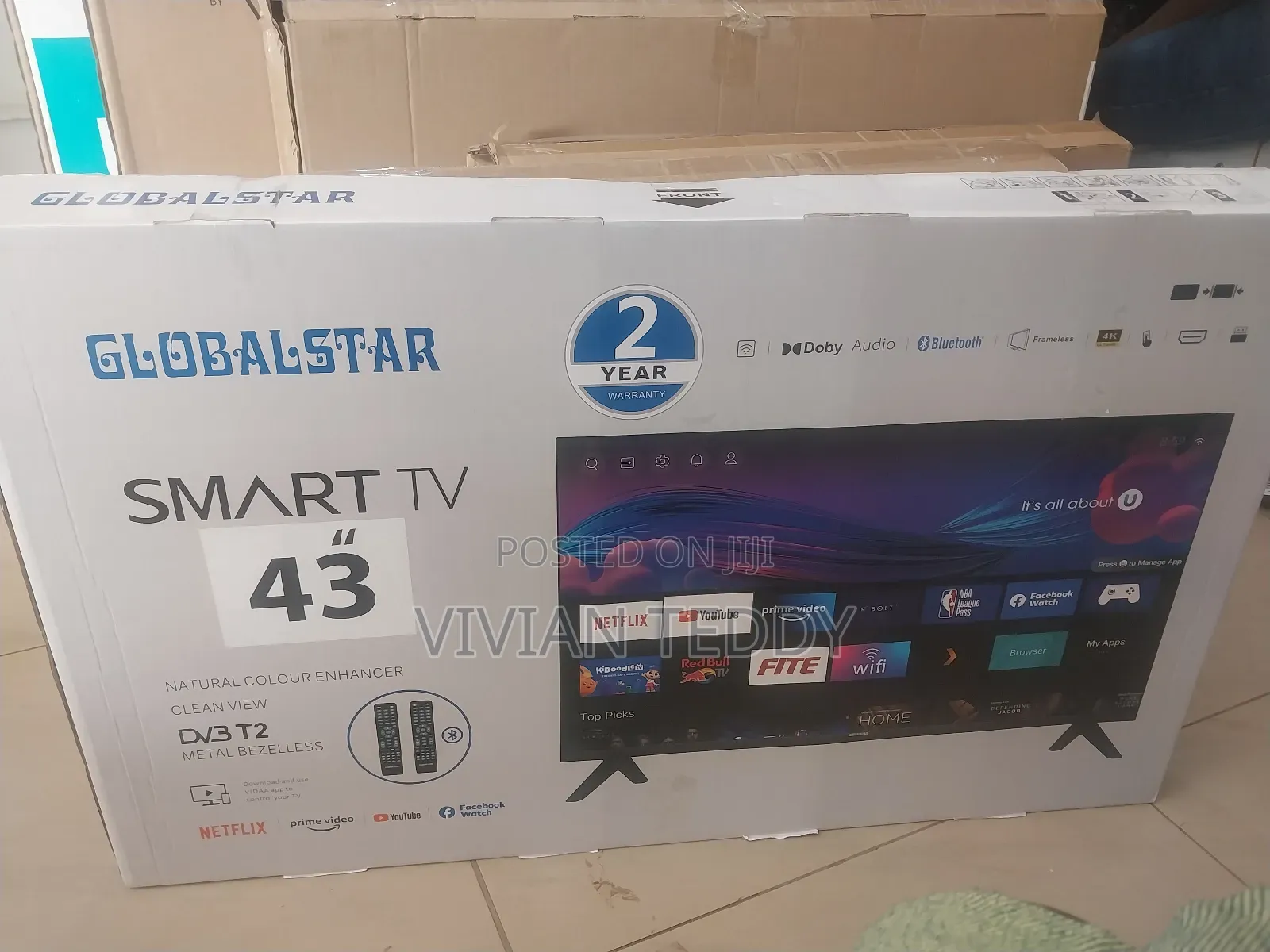 43 Smart Tv Globelster Andriod