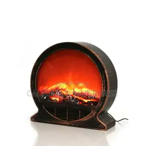 Round Fire Place Electric