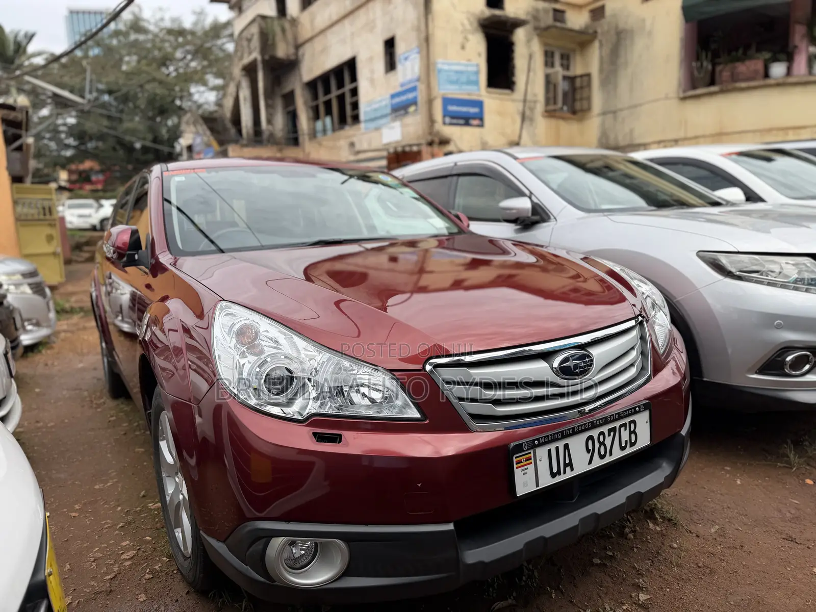 Subaru Outback 2011 Maroon