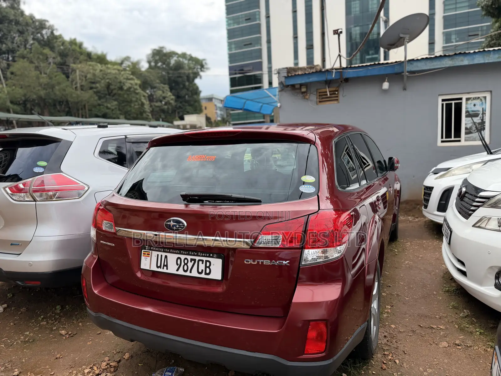 Subaru Outback 2011 Maroon