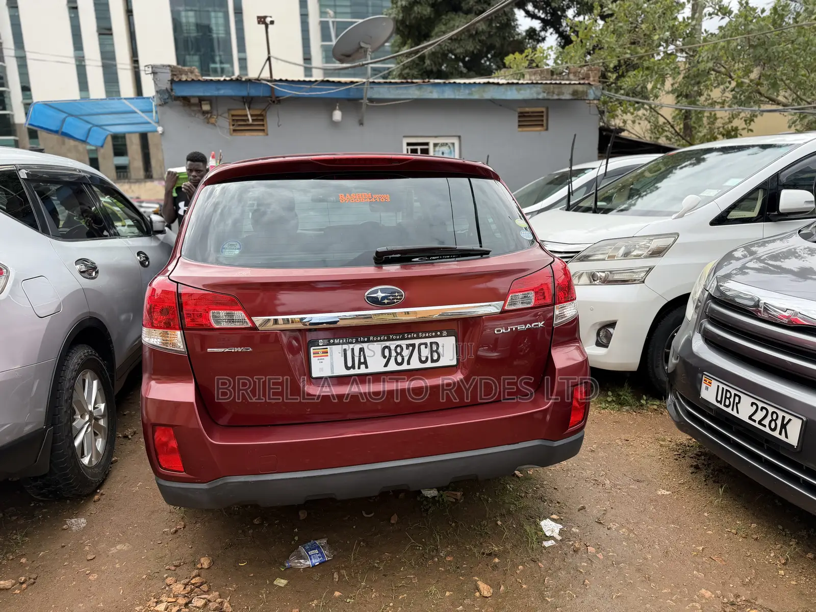 Subaru Outback 2011 Maroon