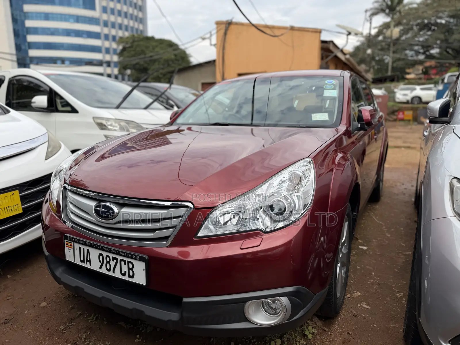 Subaru Outback 2011 Maroon