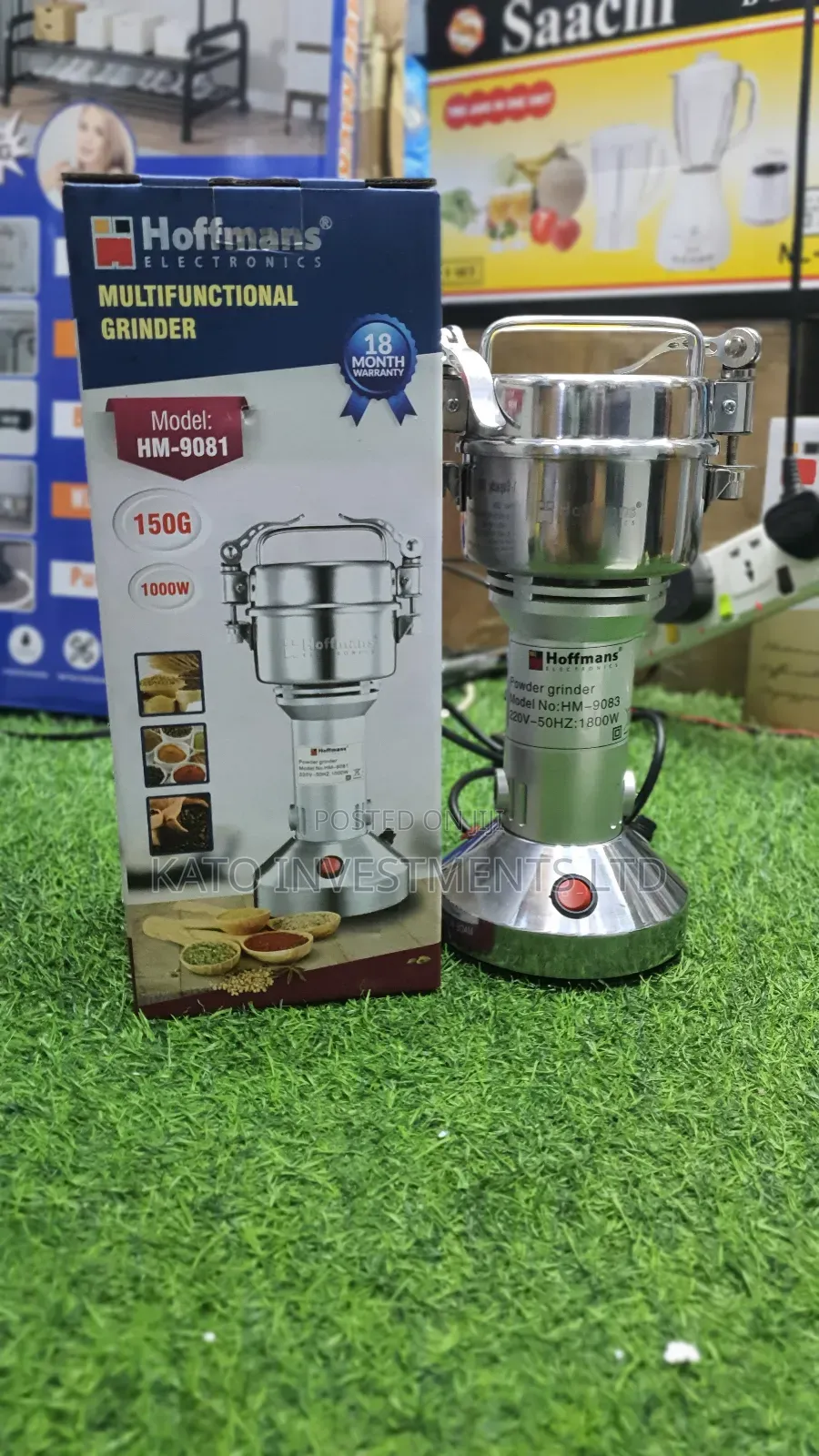 150g Hard Cereal,  Spice, Herbs Grinder