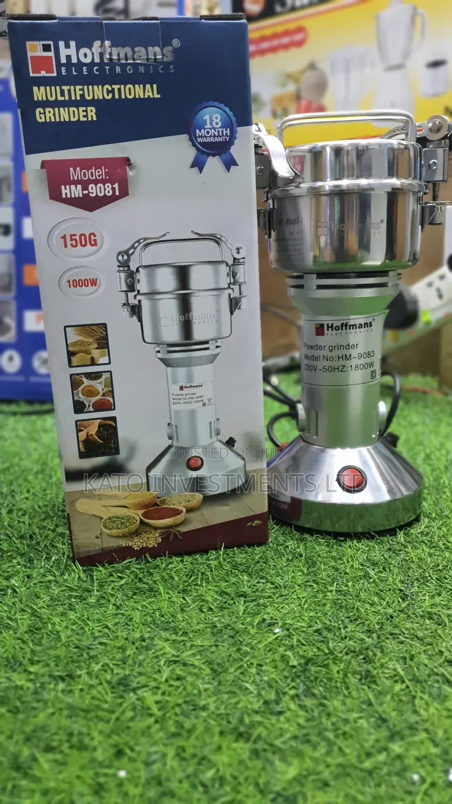 150g Hard Cereal,  Spice, Herbs Grinder