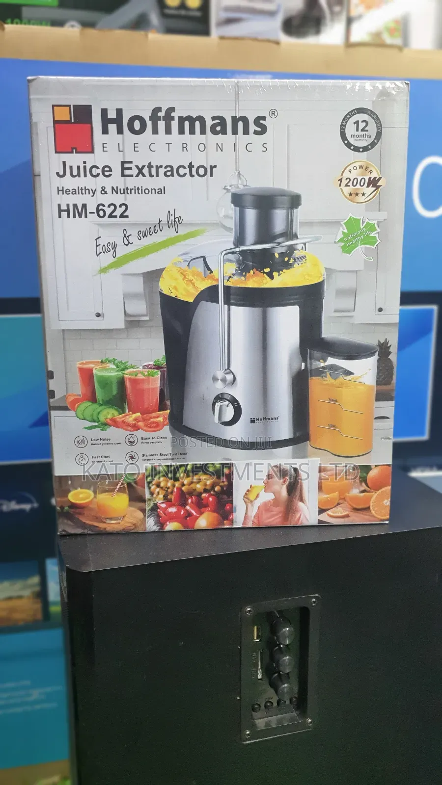 Juicer and Extractor Hoffmans Blender