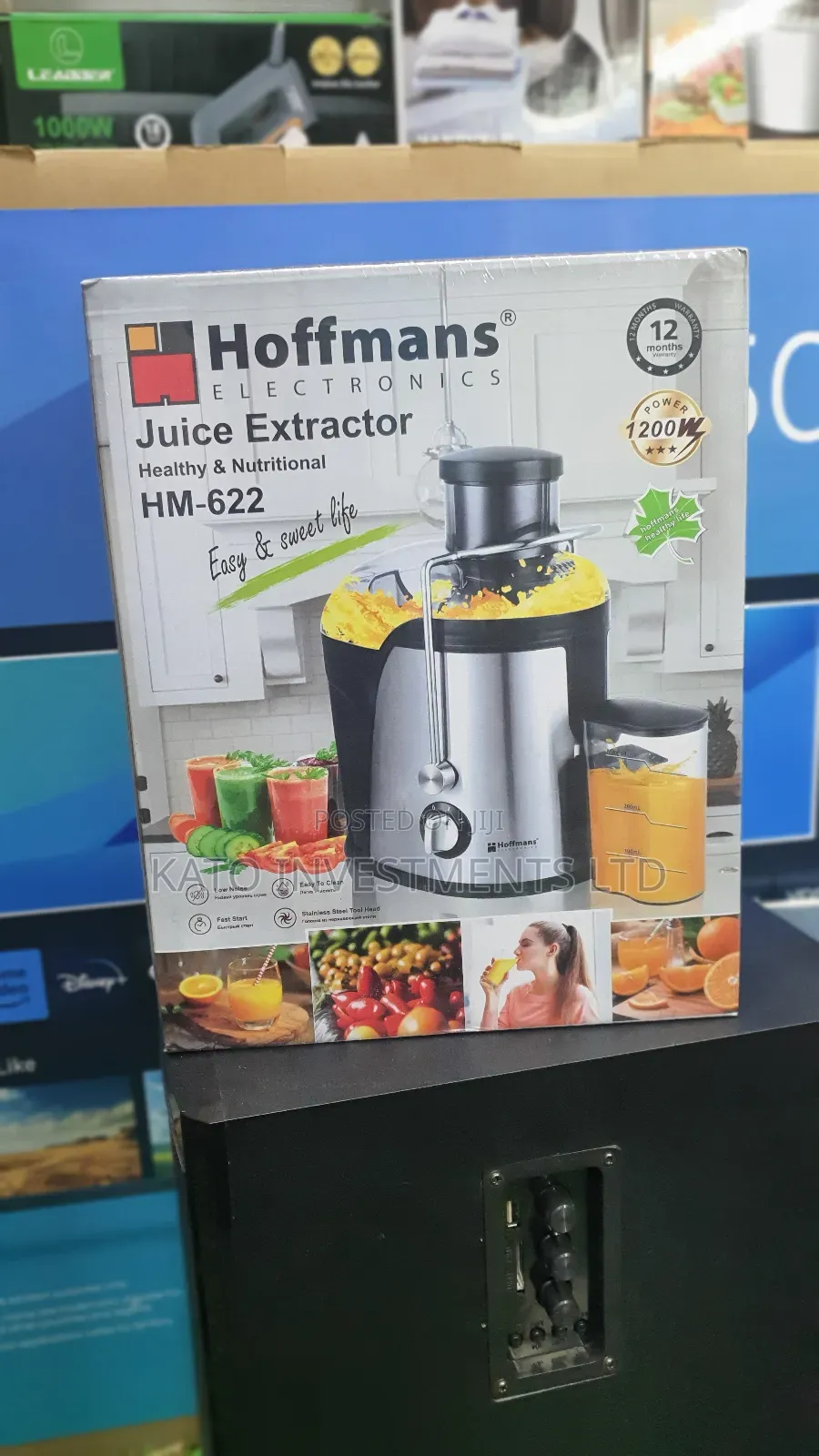 Juicer and Extractor Hoffmans Blender
