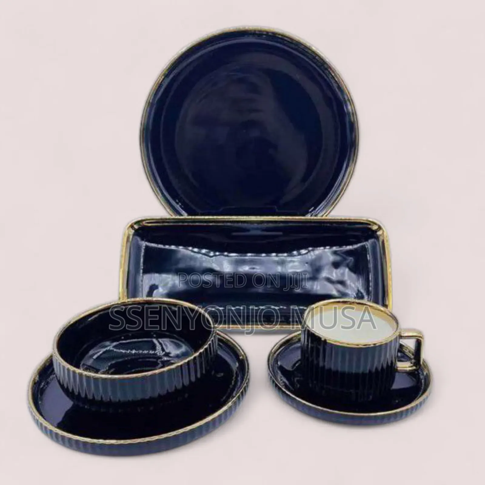 Jiayuanbao 32pcs Premium Porcelain Dinner Set – Model Je7782-L1