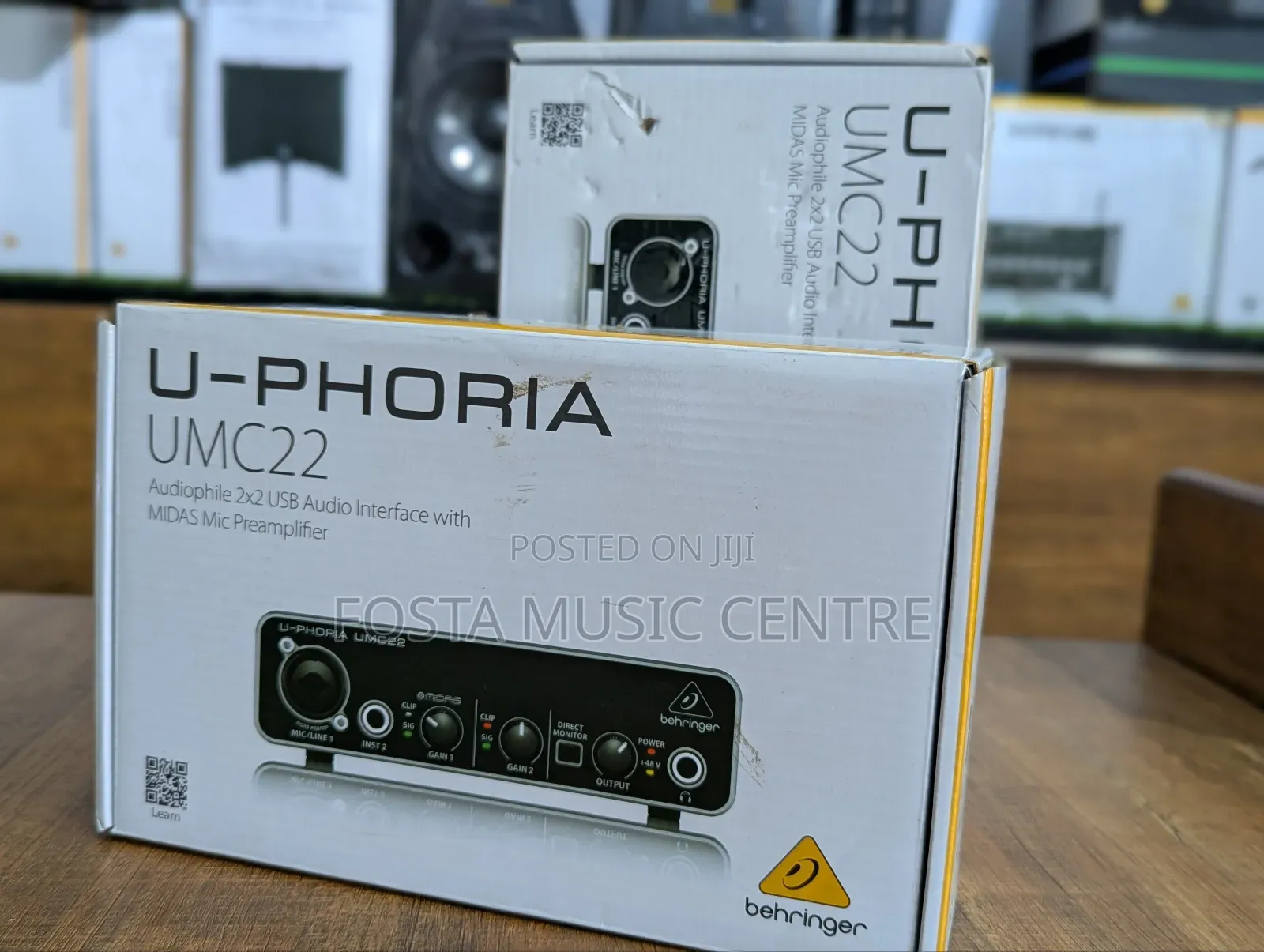 Behringer U-Phoria Umc22 Sound Card