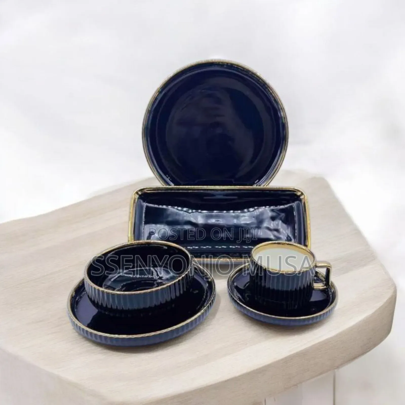 Jiayuanbao 32pcs Premium Porcelain Dinner Set – Model Je7782-L1