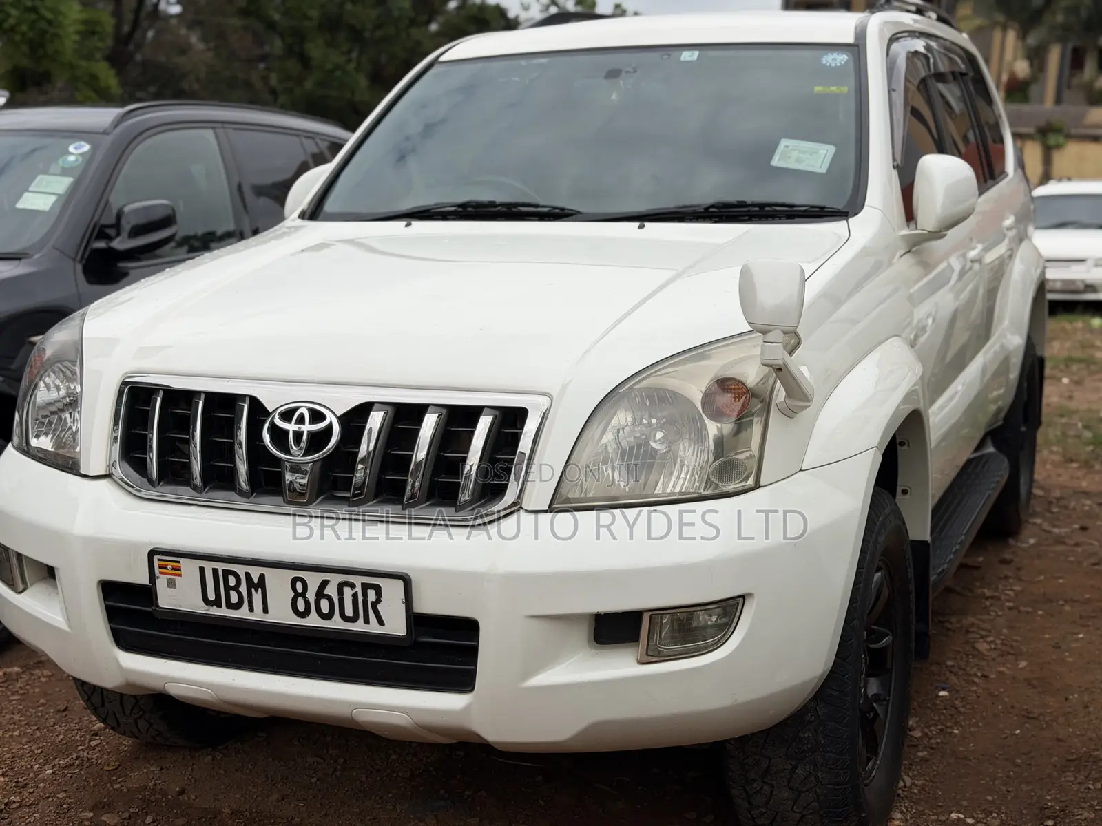 Toyota Land Cruiser Prado 2009 White