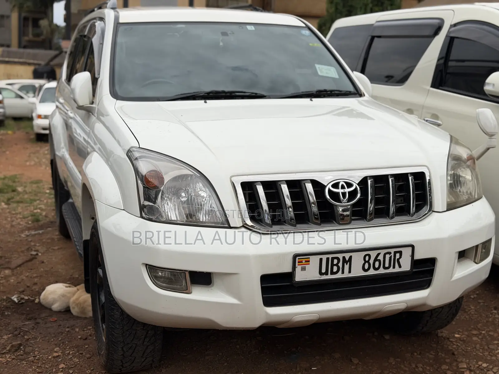 Toyota Land Cruiser Prado 2009 White