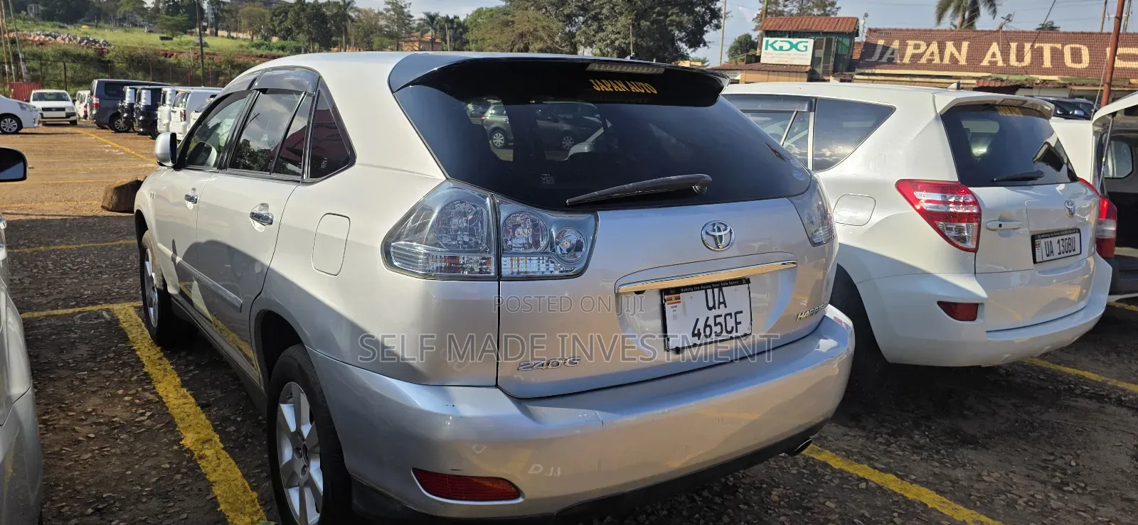 Toyota Harrier 2011 Silver