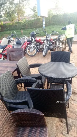 Classic Balcony Rattan Dining Table Set