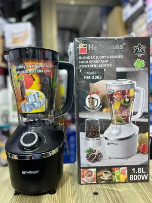 1.8l Hoffmans Blender With Grinder.