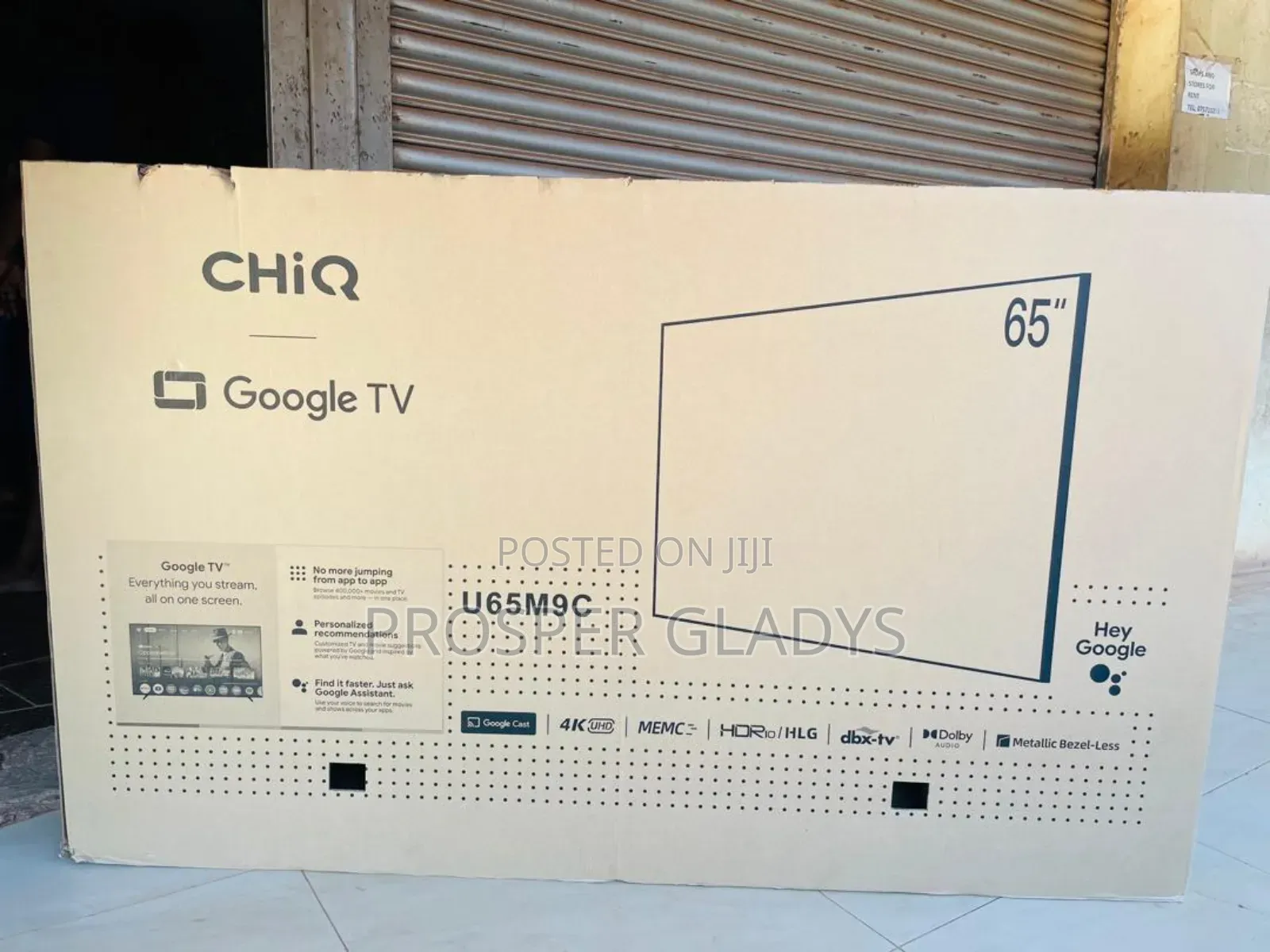65 Chiq Smart Android Digital Flat Screen Flameless