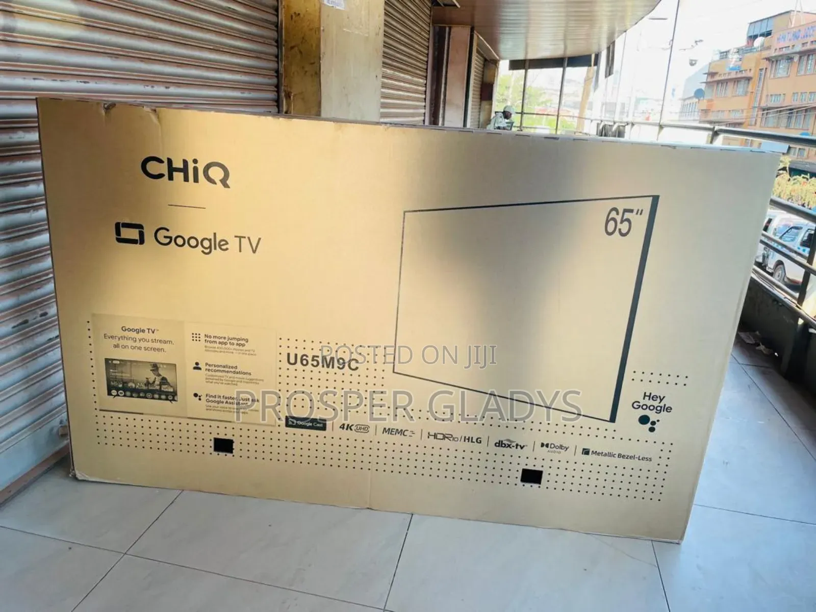 65 Chiq Smart Android Digital Flat Screen Flameless