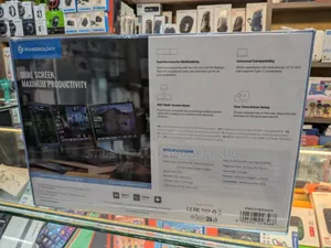 Powerology Dual Screen Monitor for 12-15.6 Inches