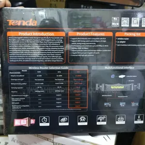 Tenda India Ac1200 Wireless Gigabit Router Wi-Fispeed Up to 867mbps5g