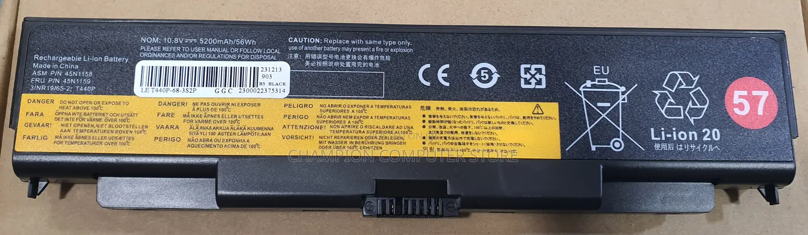 Lenovo Thinkpad T440p for T540p W540 W541 L440 L540 45n1144 45n1145