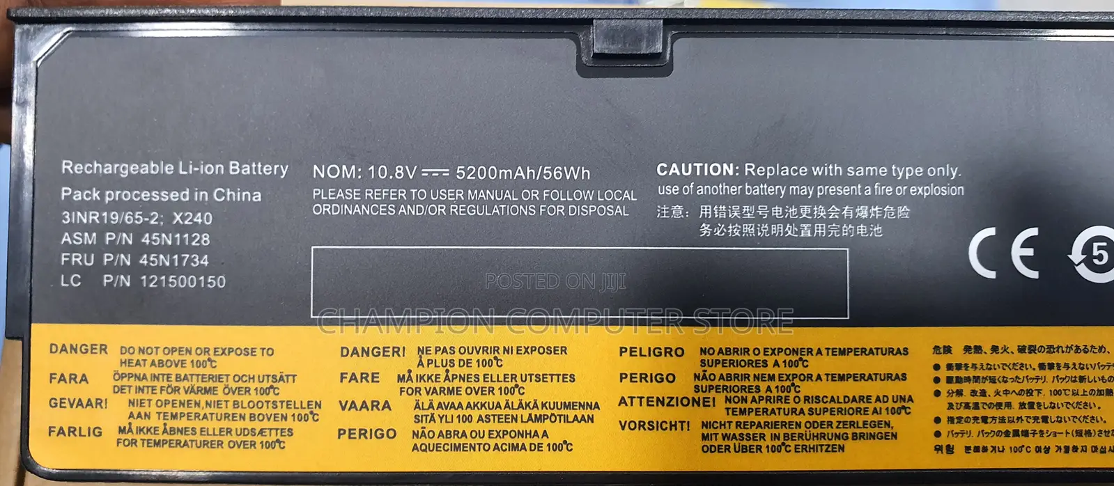 Lenovo Thinkpad X240 for T440 T440s T450 T460 T470p T550 T560 W550(S)